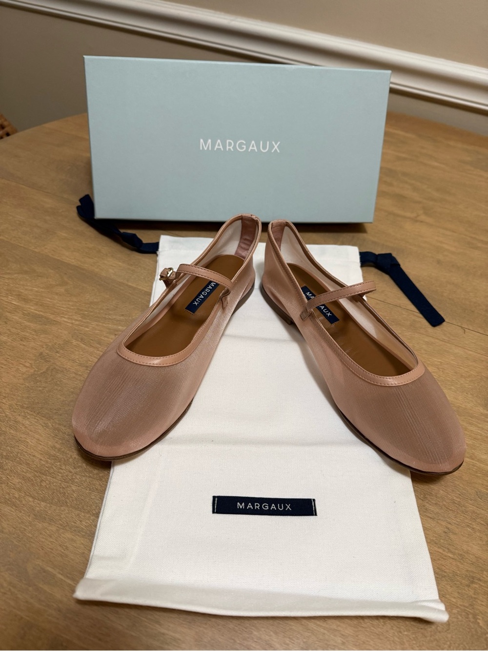 Margaux Blush Pink Demi Jane Flat